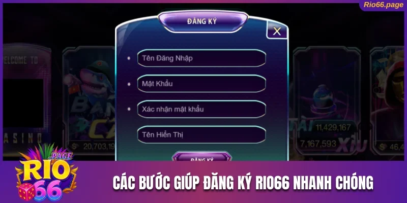 Đăng Ký Rio66 Đảm Bảo Thành Công Chỉ Trong Một Nốt Nhạc 2 Các bước đơn giản giúp đăng ký Rio66 nhanh chóng