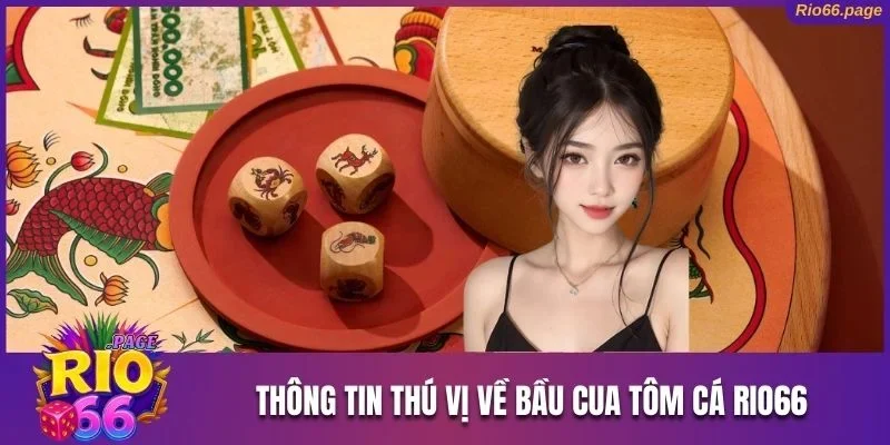 Bộ Luật Bầu Cua Tôm Cá Rio66 Đơn Giản Dễ Hiểu Cho Hội Viên 1 Các thông tin thú vị về game bầu cua tôm cá Rio66