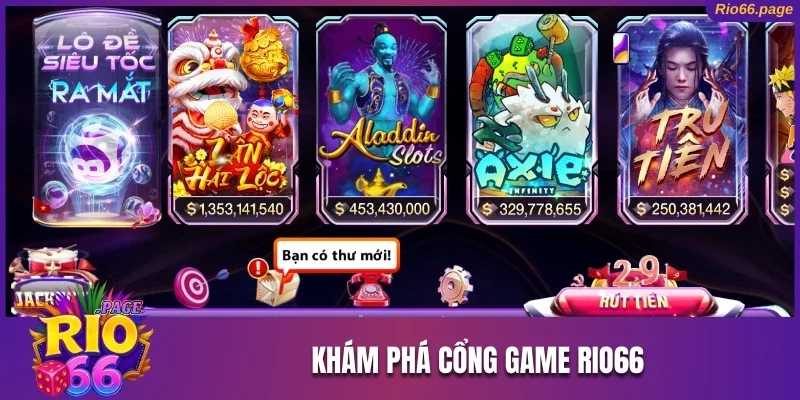Khám phá cổng game Rio66