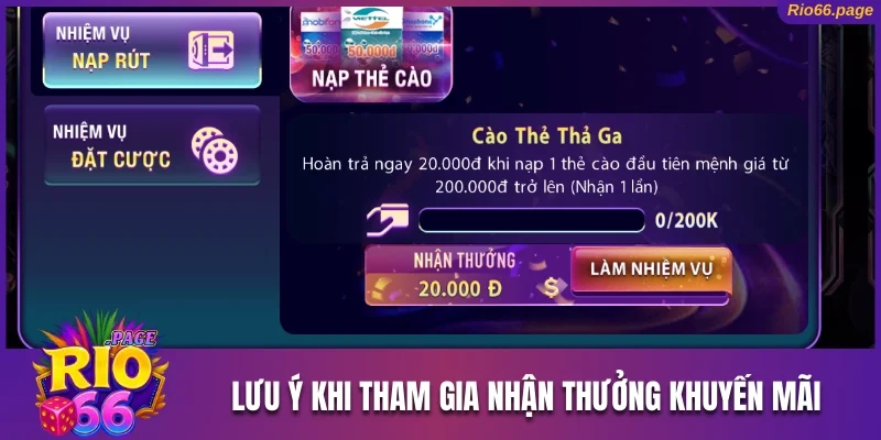 Khuyến Mãi Rio66 Nhận Quà Bỏng Tay Vui Chơi Cực Chất 3 Lưu ý giúp các thành viên săn quà hiệu quả